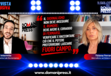 Tiziana Ferrario racconta l’11 settembre nel Salotto di Domanipress: «Ero al TG1, fui tra le prime a dare la notizia in diretta»