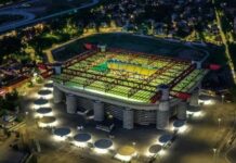 San Siro come non l’avete mai visto: dentro il tempio del calcio e poi, a 55 metri d’altezza, sul nuovo Skywalk